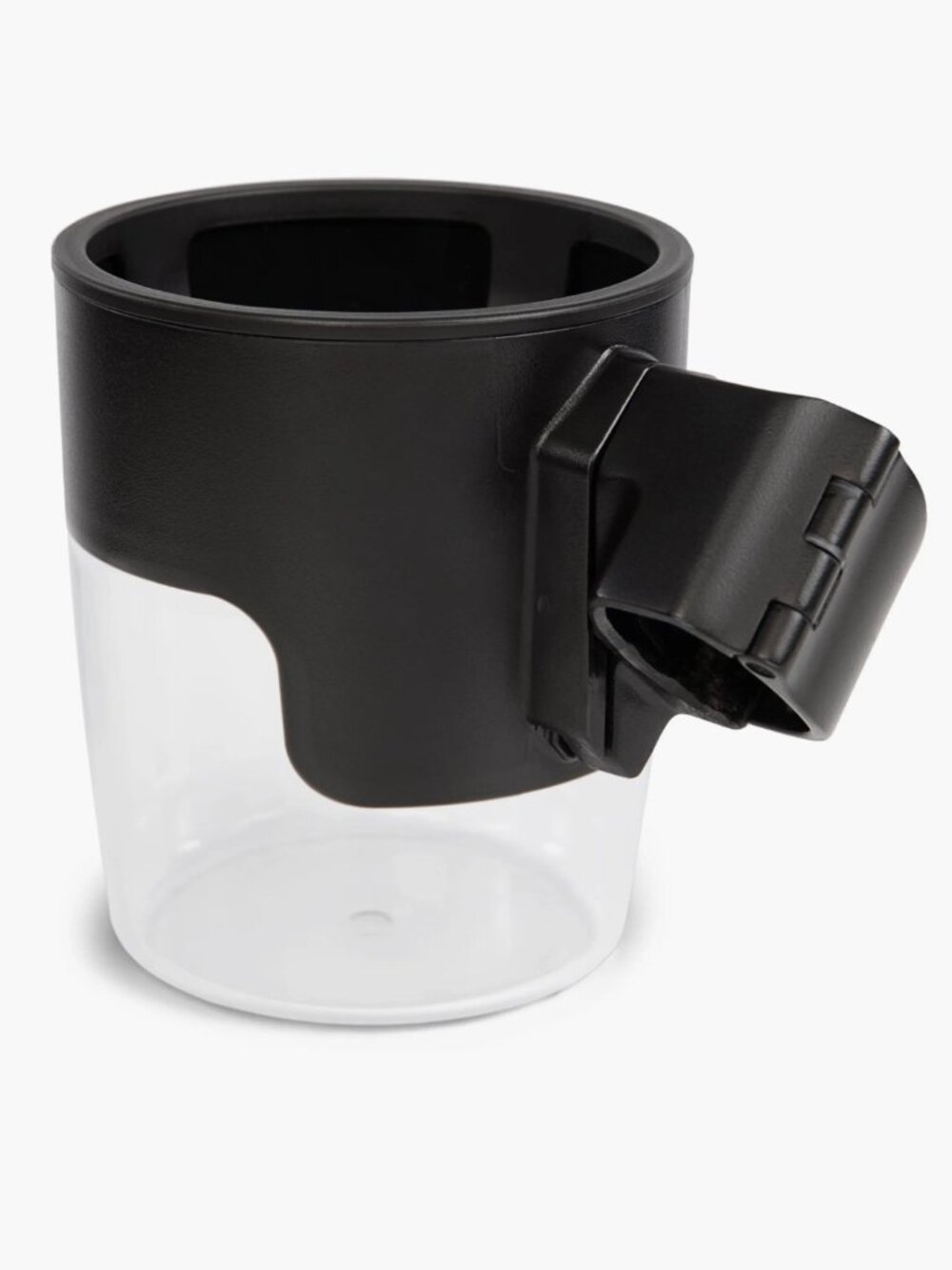 Nuna Tavo Series Cup Holder designed onto the Pushbar of Nuna Tavo Strollers